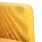 vidaXL Καναπές Loveseat Αν. κίτρινο 109 εκ. ύφασμα Corduroy