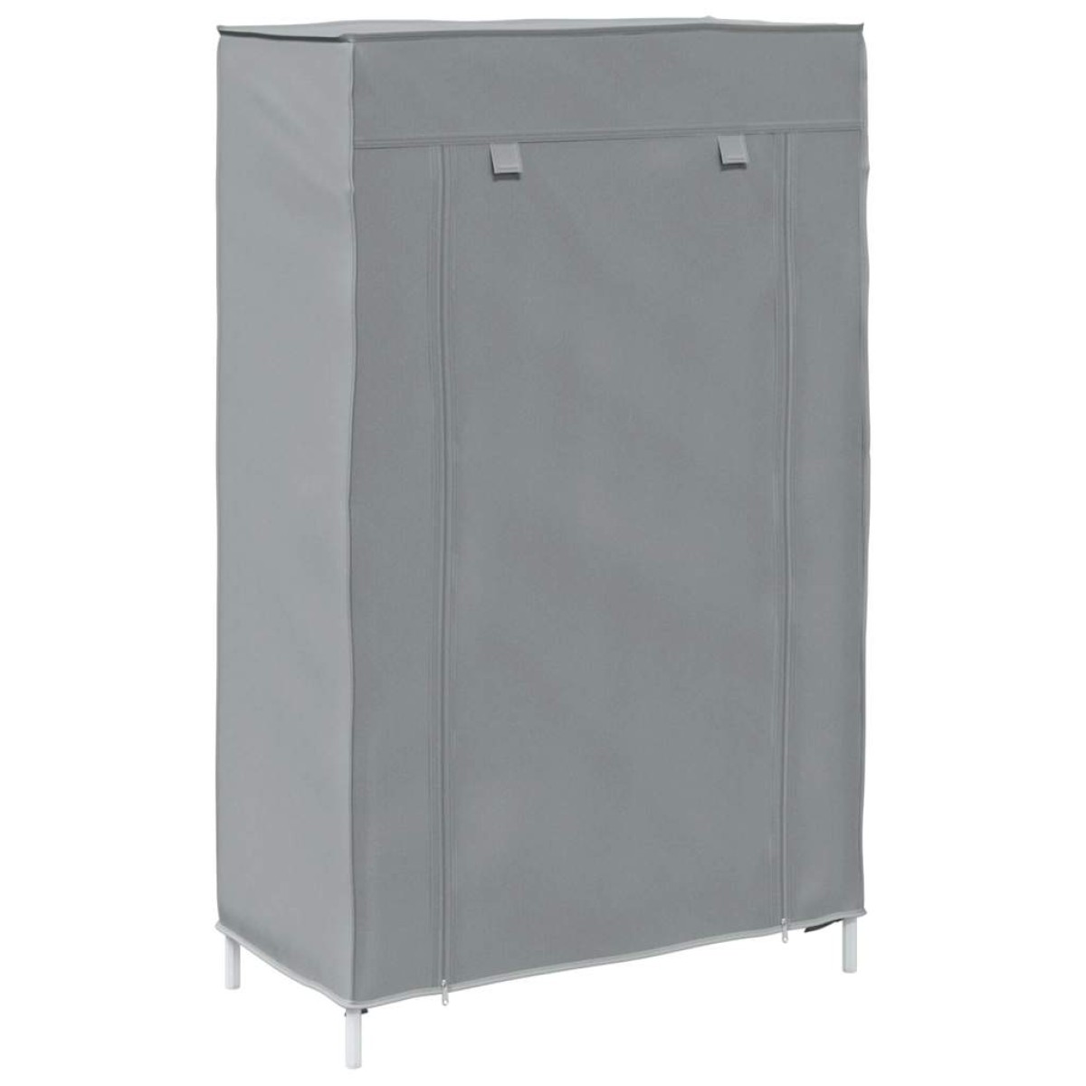 ντουλάπι παπουτσιών vidaXL Γκρι 60,5x30x97 cm Μη υφασμένο ύφασμα