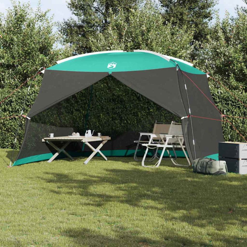 vidaXL Σκηνή-κουνουπιέρα με στέγη Θαλασσί 380 x 380 x 225 εκ.