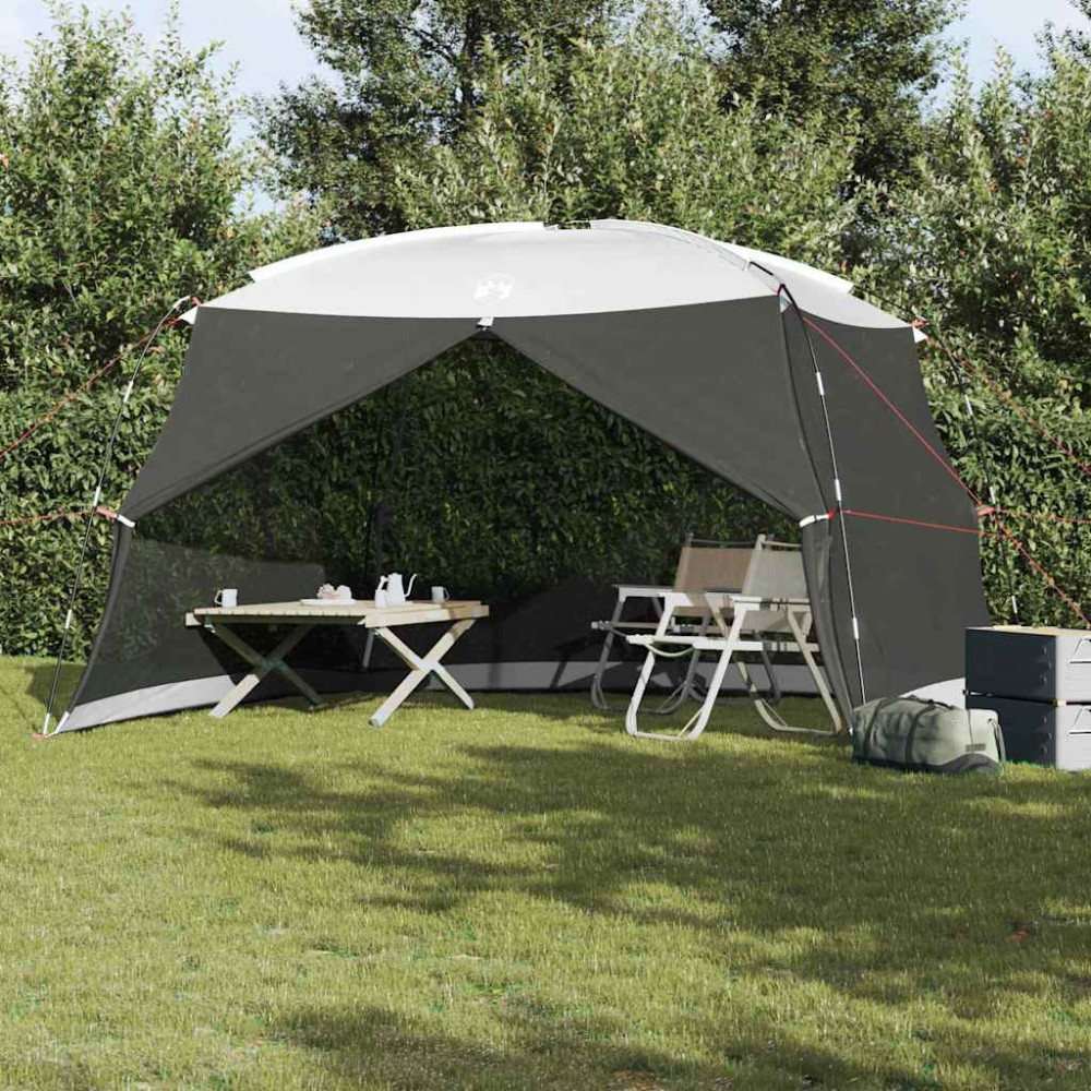 vidaXL Σκηνή-κουνουπιέρα με στέγη Γκρι 380 x 380 x 225 εκ.
