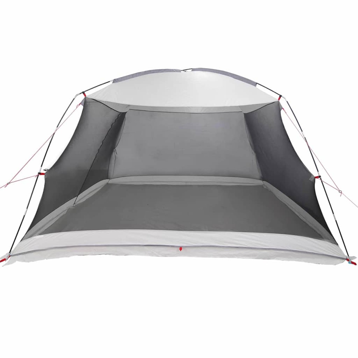 vidaXL Σκηνή-κουνουπιέρα με στέγη Γκρι 380 x 380 x 225 εκ.