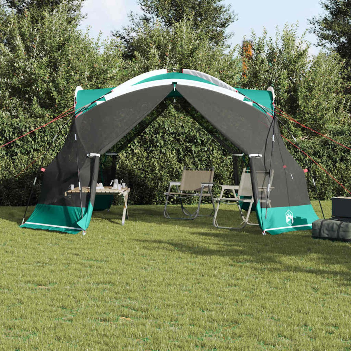vidaXL Σκηνή-κουνουπιέρα με στέγη Θαλασσί 434 x 434 x 230 εκ
