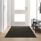 vidaXL Χαλάκι Εξώπορτας Μαύρο 120 x 300 cm 100% Πολυαμίδιο
