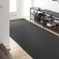 vidaXL Χαλάκι Εξώπορτας Άλλο Ανθρακί και Μαύρο 120 x 250 cm