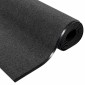 vidaXL Χαλάκι Εξώπορτας Ανθρακί και Μαύρο 120 x 400 cm 100% Πολυαμίδιο