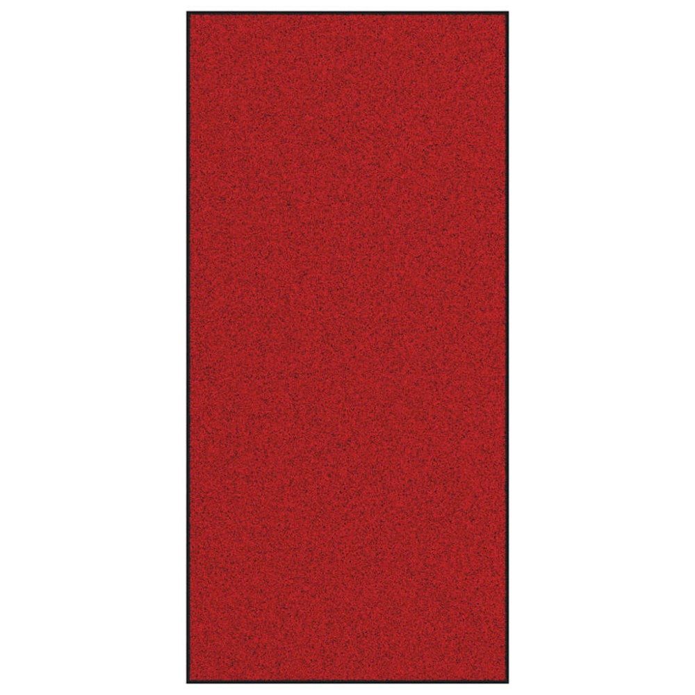 vidaXL Χαλάκι Εξώπορτας Κόκκινο και Μαύρο 120 x 250 cm 100% Πολυαμίδιο