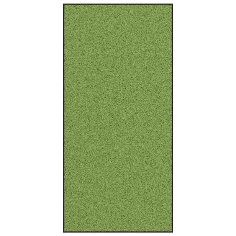 vidaXL Χαλάκι Εξώπορτας Πράσινο και Μαύρο 120 x 250 cm 100% Πολυαμίδιο