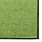 vidaXL Χαλάκι Εξώπορτας Πράσινο και Μαύρο 120 x 250 cm 100% Πολυαμίδιο