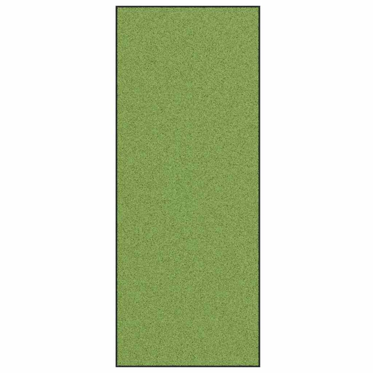 vidaXL Χαλάκι Εξώπορτας Πράσινο και Μαύρο 120 x 300 cm 100% Πολυαμίδιο
