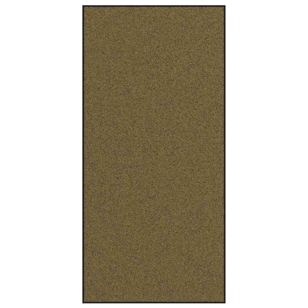 vidaXL Χαλάκι Εξώπορτας Καφέ και Μαύρο 120 x 250 cm 100% Πολυαμίδιο