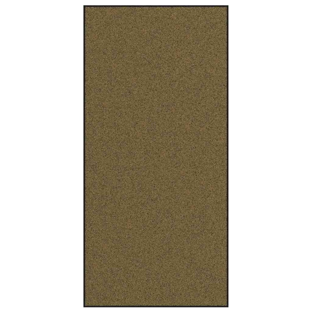 vidaXL Χαλάκι Εξώπορτας Καφέ και Μαύρο 120 x 250 cm 100% Πολυαμίδιο