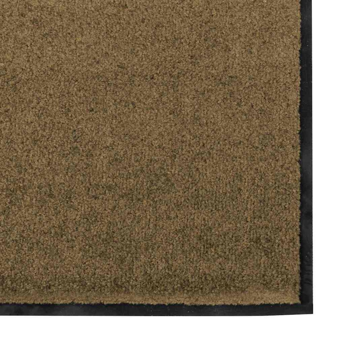 vidaXL Χαλάκι Εξώπορτας Καφέ και Μαύρο 120 x 250 cm 100% Πολυαμίδιο