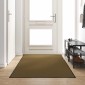 vidaXL Χαλάκι Εξώπορτας Καφέ και Μαύρο 120 x 250 cm 100% Πολυαμίδιο