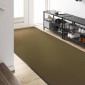 vidaXL Χαλάκι Εξώπορτας Καφέ και Μαύρο 120 x 350 εκ 100% Πολυαμίδιο