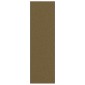 vidaXL Χαλάκι Εξώπορτας Καφέ και Μαύρο 120 x 400 cm 100% Πολυαμίδιο