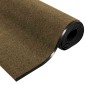 vidaXL Χαλάκι Εξώπορτας Καφέ και Μαύρο 120 x 400 cm 100% Πολυαμίδιο