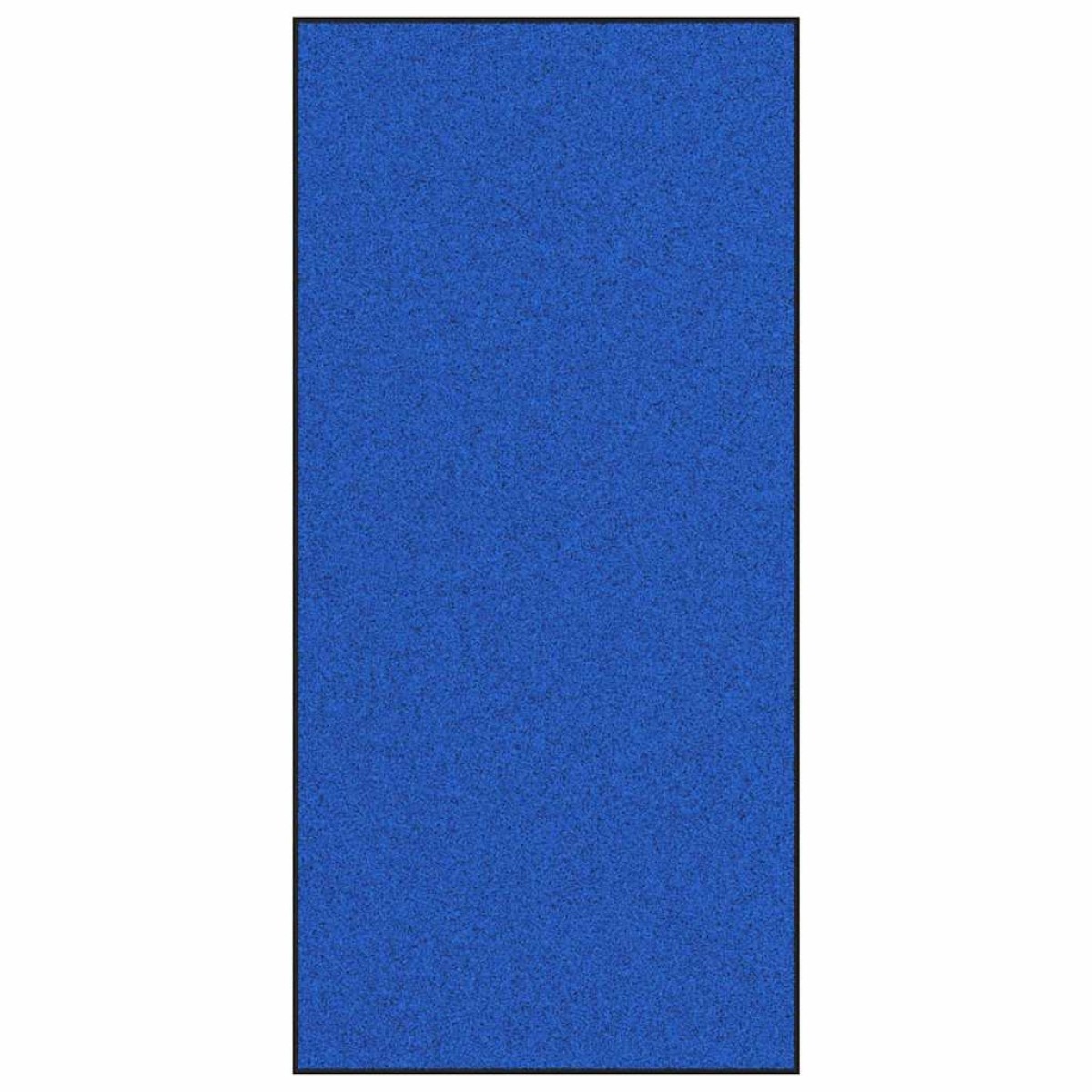 vidaXL Χαλάκι Εξώπορτας Μπλε και Μαύρο 120 x 250 cm 100% Πολυαμίδιο