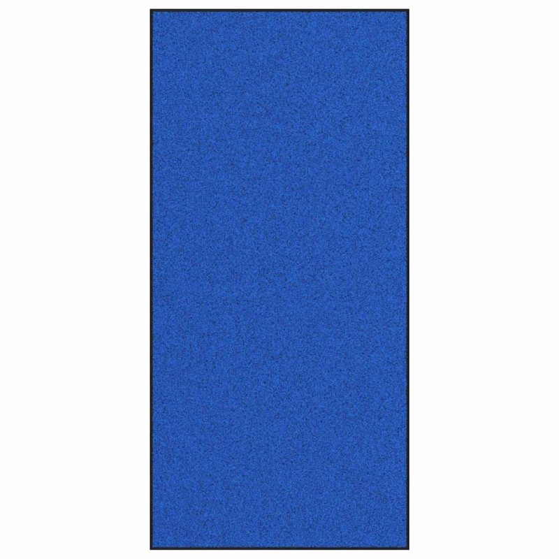 vidaXL Χαλάκι Εξώπορτας Μπλε και Μαύρο 120 x 250 cm 100% Πολυαμίδιο
