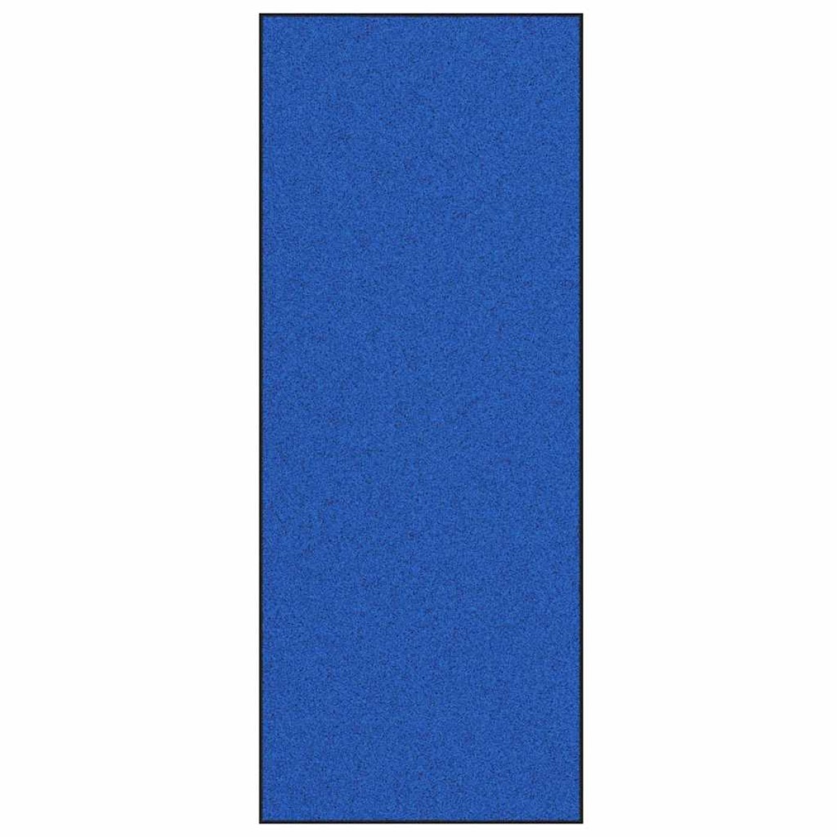 vidaXL Χαλάκι Εξώπορτας Μπλε και Μαύρο 120 x 300 cm 100% Πολυαμίδιο