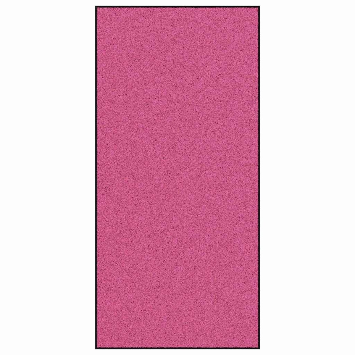 vidaXL Χαλάκι Εξώπορτας Ροζ και Μαύρο 120 x 250 cm 100% Πολυαμίδιο