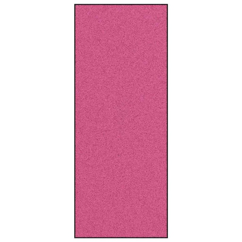 vidaXL Χαλάκι Εξώπορτας Ροζ και Μαύρο 120 x 300 cm 100% Πολυαμίδιο