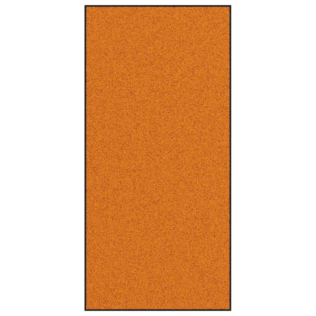 vidaXL Χαλάκι Εξώπορτας Πορτοκαλί και Μαύρο 120 x 250 cm