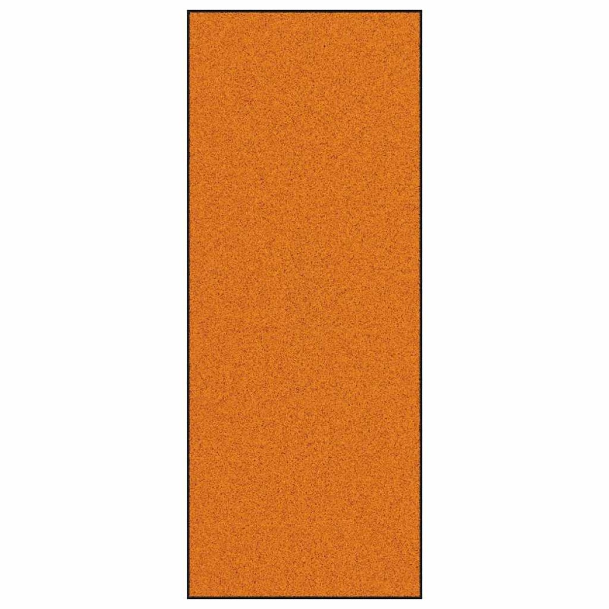 vidaXL Χαλάκι Εξώπορτας Πορτοκαλί και Μαύρο 120 x 300 cm