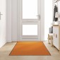 vidaXL Χαλάκι Εξώπορτας Πορτοκαλί και Μαύρο 120 x 300 cm