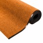 vidaXL Χαλάκι Εξώπορτας Πορτοκαλί και Μαύρο 120 x 400 cm