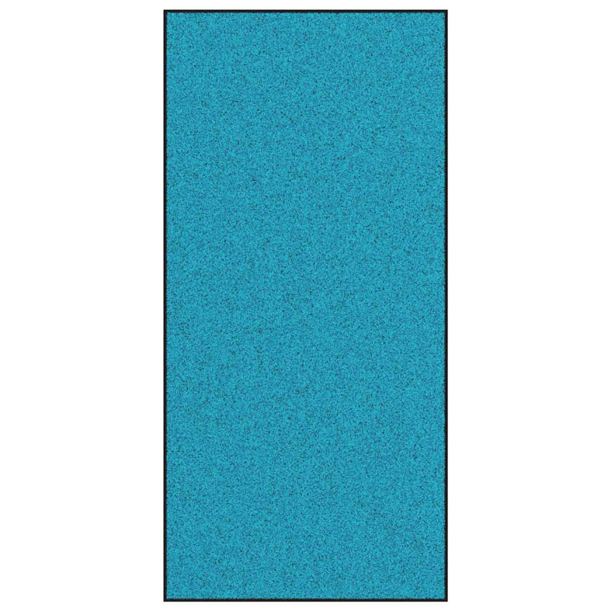 vidaXL Χαλάκι Εξώπορτας Κυανί και Μαύρο 120 x 250 cm 100% Πολυαμίδιο