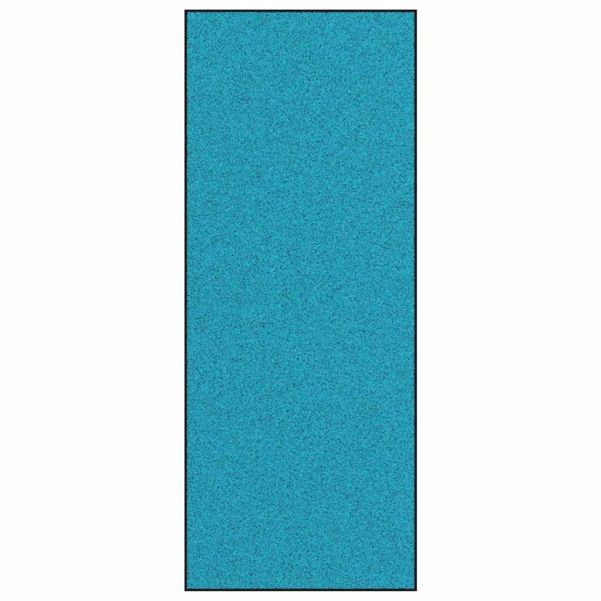 vidaXL Χαλάκι Εξώπορτας Κυανί και Μαύρο 120 x 300 cm 100% Πολυαμίδιο