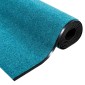 vidaXL Χαλάκι Εξώπορτας Άλλο Κυανί και Μαύρο 120 x 400 cm