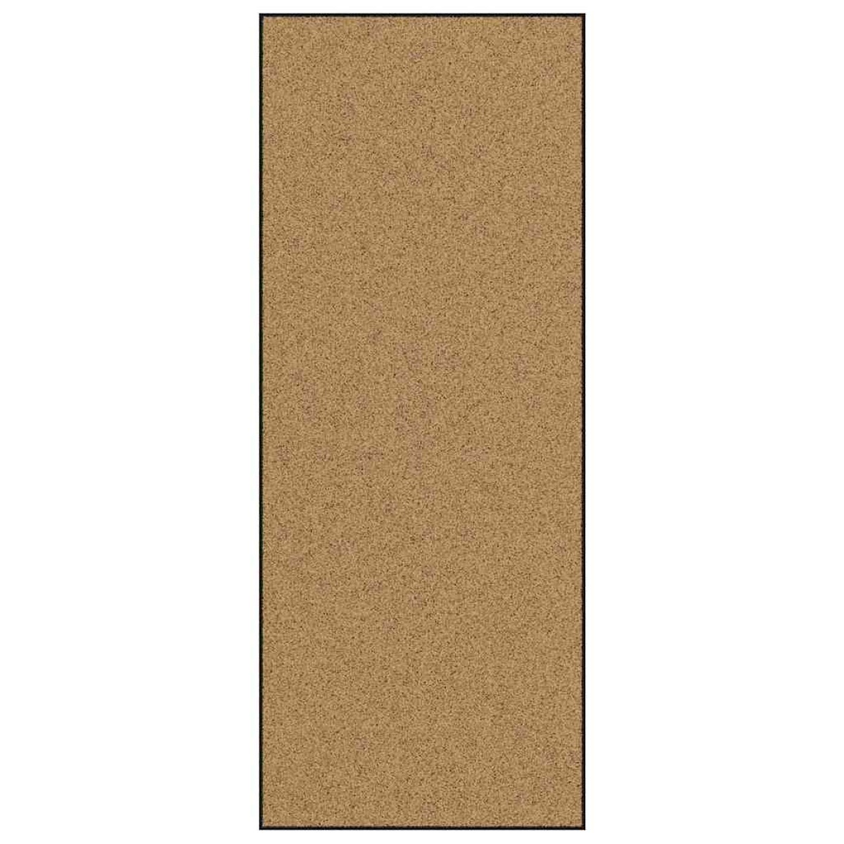vidaXL Χαλάκι Εξώπορτας Άλλο Κρέμα και Μαύρο 120 x 300 cm