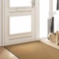 vidaXL Χαλάκι Εξώπορτας Άλλο Κρέμα και Μαύρο 120 x 350 εκ