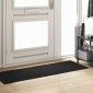 vidaXL Χαλάκι Εξώπορτας Μαύρο 60 x 180 cm 100% Πολυαμίδιο