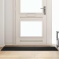 vidaXL Χαλάκι Εξώπορτας Μαύρο 60 x 180 cm 100% Πολυαμίδιο
