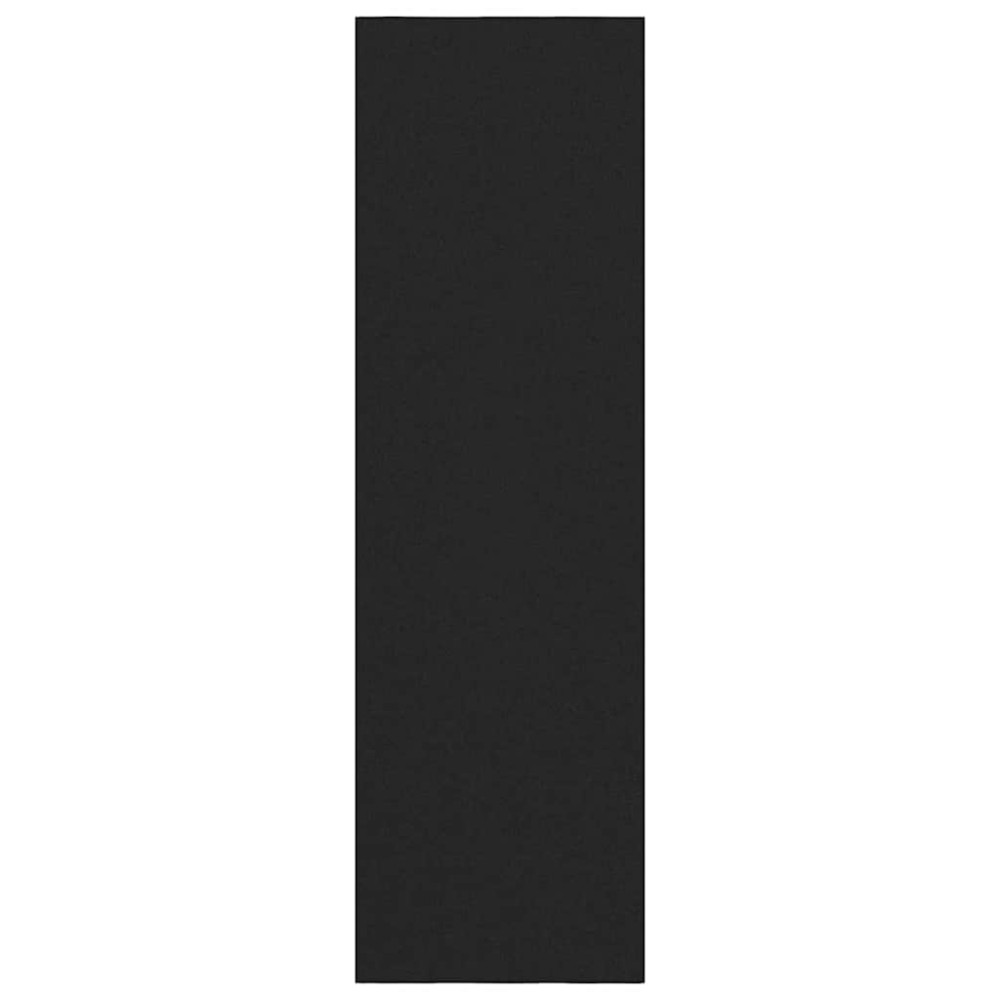vidaXL Χαλάκι Εξώπορτας Μαύρο 120 x 400 cm 100% Πολυαμίδιο