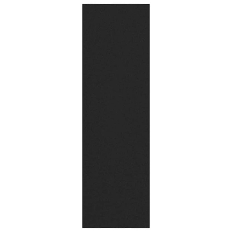 vidaXL Χαλάκι Εξώπορτας Μαύρο 120 x 400 cm 100% Πολυαμίδιο