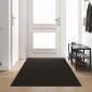 vidaXL Χαλάκι Εξώπορτας Μαύρο 120 x 400 cm 100% Πολυαμίδιο