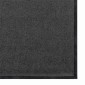 vidaXL Χαλάκι Εξώπορτας Ανθρακί και Μαύρο 60 x 180 cm 100% Πολυαμίδιο