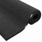 vidaXL Χαλάκι Εξώπορτας Ανθρακί και Μαύρο 60 x 180 cm 100% Πολυαμίδιο