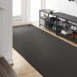 vidaXL Χαλάκι Εξώπορτας Ανθρακί και Μαύρο 120 x 350 εκ 100% Πολυαμίδιο