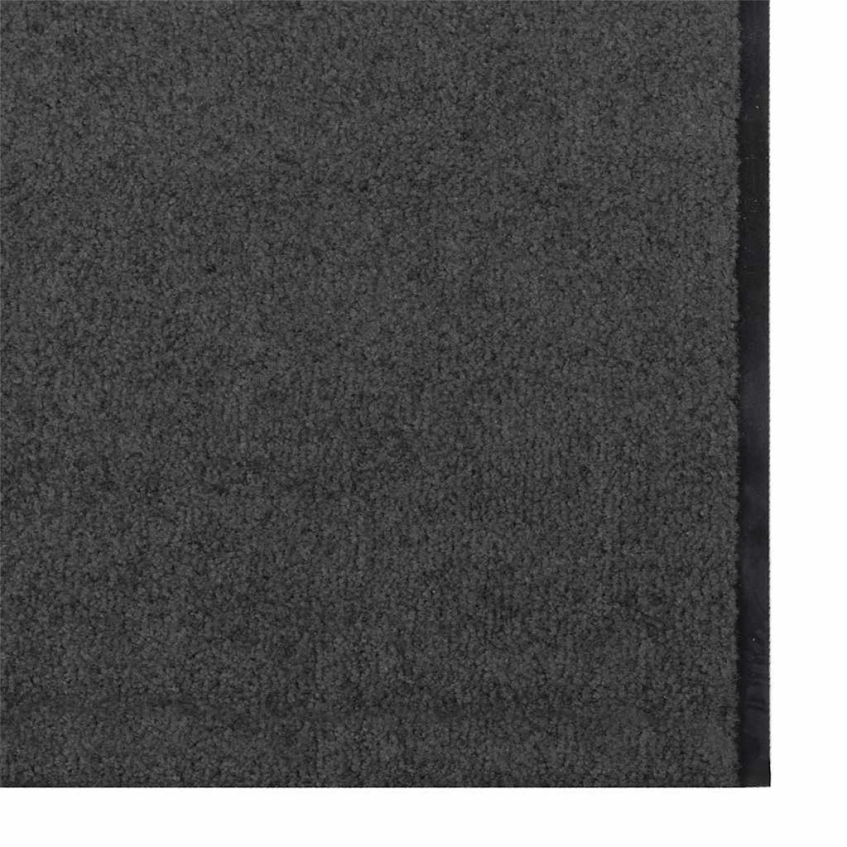 vidaXL Χαλάκι Εξώπορτας Ανθρακί και Μαύρο 120 x 350 εκ 100% Πολυαμίδιο