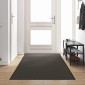 vidaXL Χαλάκι Εξώπορτας Ανθρακί και Μαύρο 120 x 400 cm 100% Πολυαμίδιο