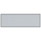 vidaXL Χαλάκι Εξώπορτας Γκρι και Μαύρο 60 x 180 cm 100% Πολυαμίδιο