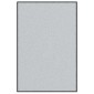 vidaXL Χαλάκι Εξώπορτας Γκρι και Μαύρο 120 x 180 cm 100% Πολυαμίδιο