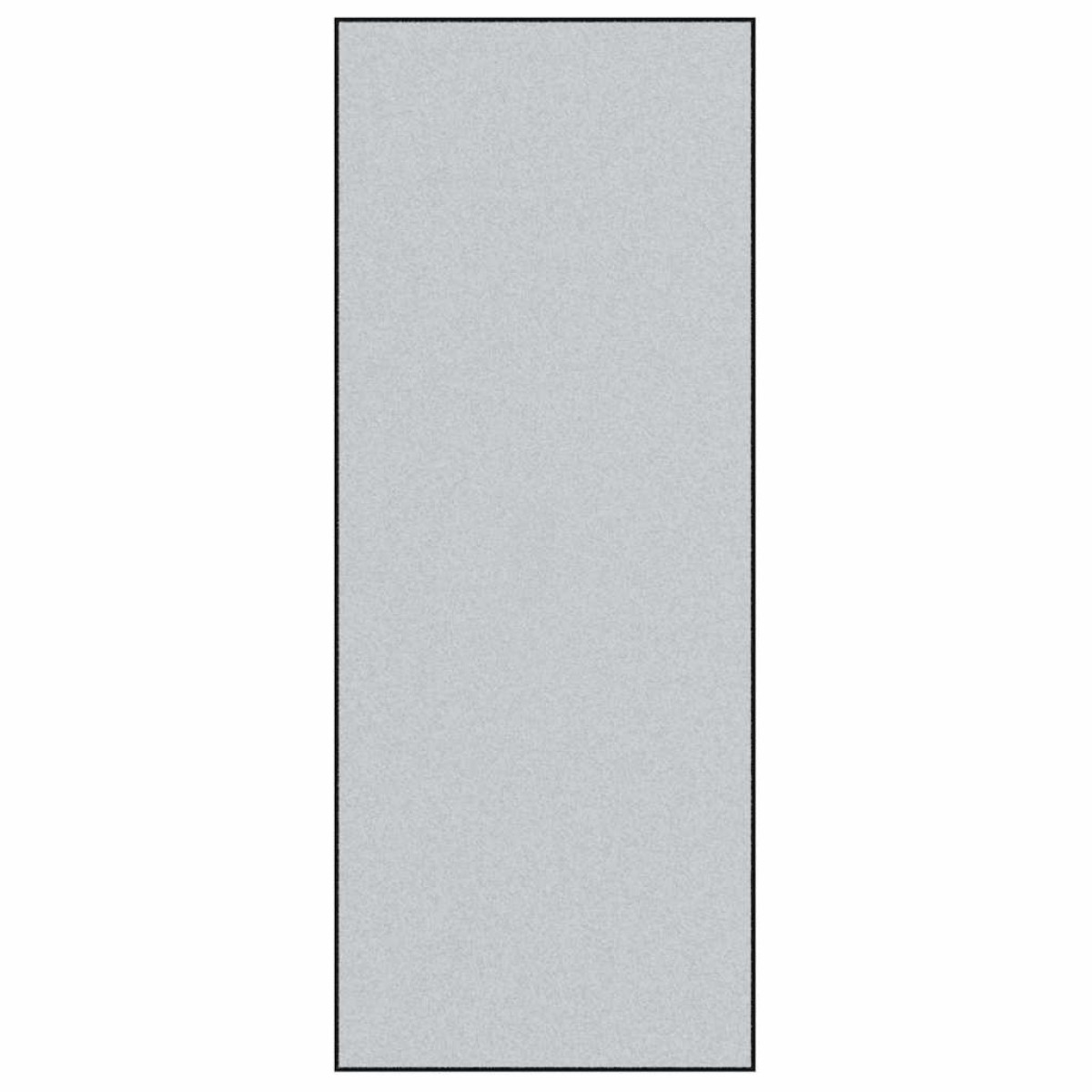 vidaXL Χαλάκι Εξώπορτας Γκρι και Μαύρο 120 x 300 cm 100% Πολυαμίδιο