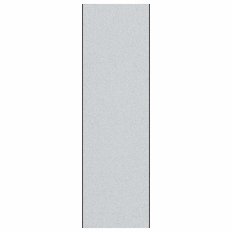 vidaXL Χαλάκι Εξώπορτας Γκρι και Μαύρο 120 x 400 cm 100% Πολυαμίδιο