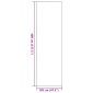 vidaXL Χαλάκι Εξώπορτας Γκρι και Μαύρο 120 x 400 cm 100% Πολυαμίδιο