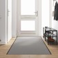 vidaXL Χαλάκι Εξώπορτας Γκρι και Μαύρο 120 x 400 cm 100% Πολυαμίδιο